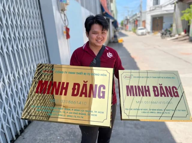 Tư vấn thiết kế bảng số nhà đẹp theo yêu cầu tại bangsonha.net